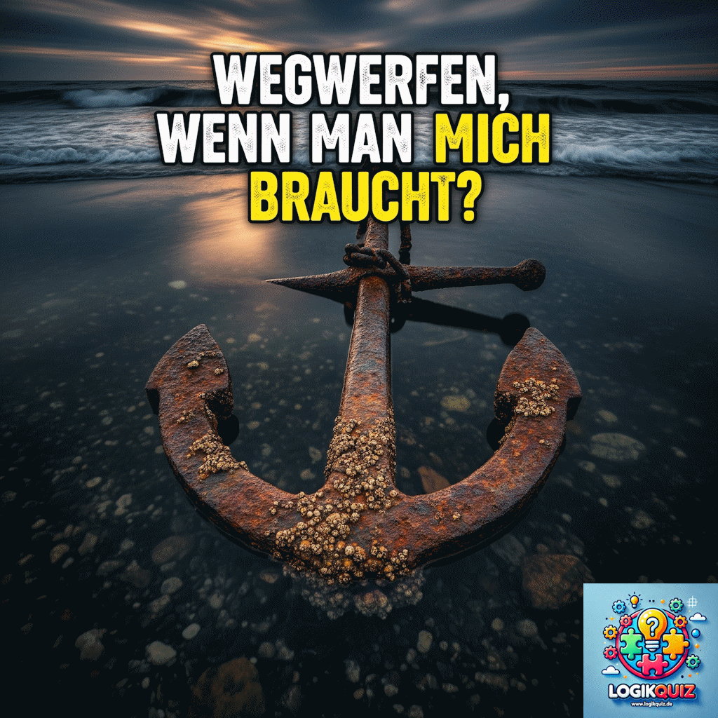 Man wirft mich oft weg, wenn man mich braucht